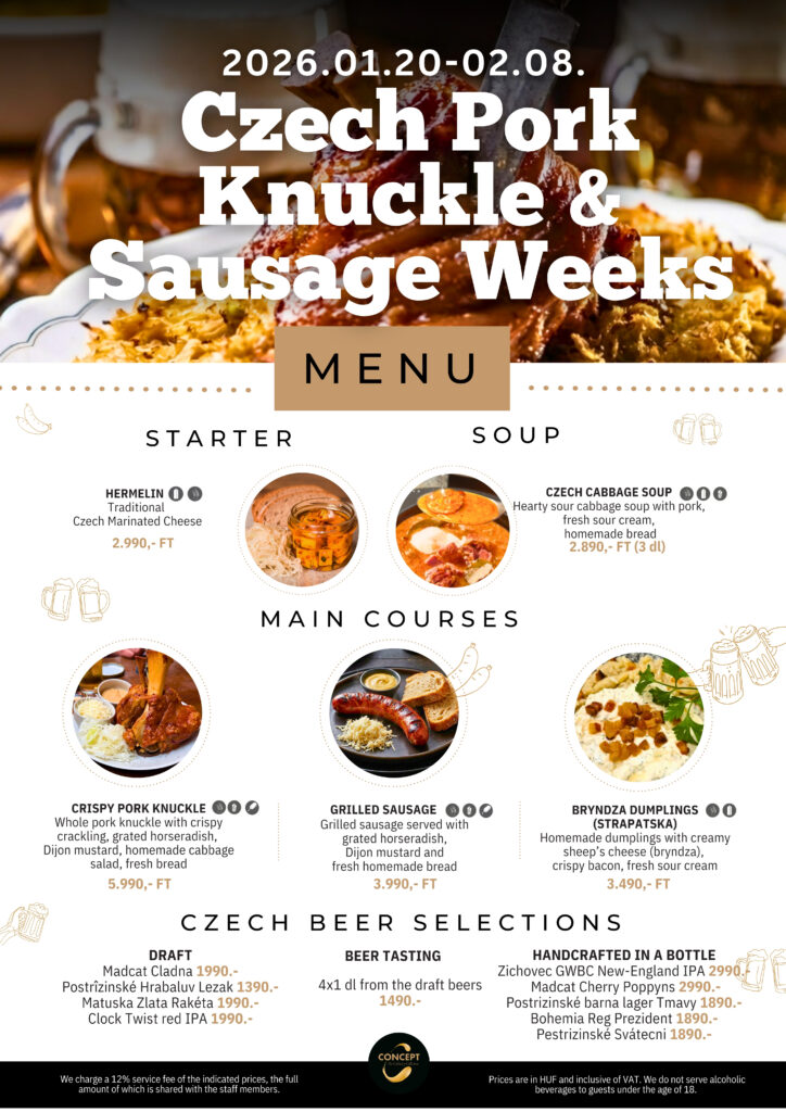 Czech food and beer week